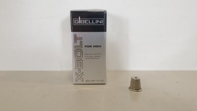 7 X GIBELLINI X-BOLT FOR MEN EDT 50ML