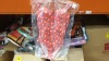 30 X BRAND NEW LEPEL DAISY RED SWIMSUITS (SIZES 8/10/12/14/16) - IN ONE BOX