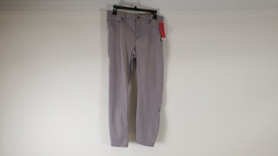 20 X BRAND NEW SPANX TENCEL CROPPED PANTS IN SATEEN GREY (IN VARIOUS SIZES)