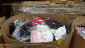 FULL PALLET OF CLOTHING IE CHERRY KOKO JUMPERS, DISENTIS DRESSES, R & F FASHION, NASTY GAL BODYCON DRESS AND VARIOUS OTHER TOPS, JUMPERS, PANTS ETC