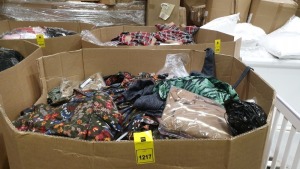 FULL PALLET OF CLOTHING IE BEIN FASHION DRESSES, BIRGI JUMPER, NESS WOMAN FASHION DRESSES, GDG ACTUEL DRESSES AND VARIOUS OTHER TOPS, DRESSES, JUMPERS ETC