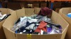 FULL PALLET OF CLOTHING IE COLIN'S PANTS, VOYELLES DRESSES, M & G TOPS, FLAMANT ROSE TOPS AND VARIOUS OTHER TOPS, DRESSES, PANTS ETC