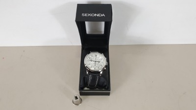 4 X BRAND NEW BOXED SEKONDA GENTS WATCH (MODEL 3444)