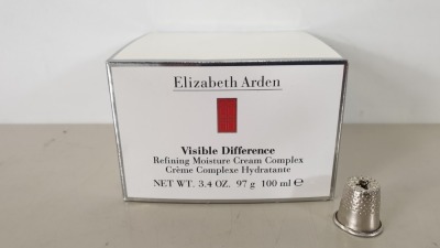 4 X BRAND NEW BOXED ELIZABETH ARDEN 100ML VISABLE DIFFERENCE REFINING MOISTURE CREAM COMPLEX