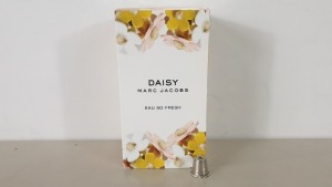 4 X BRAND NEW BOXED DAISY MARC JACOBS 75ML EAU SO FRESH EAU DE TOILETTE SPRAY