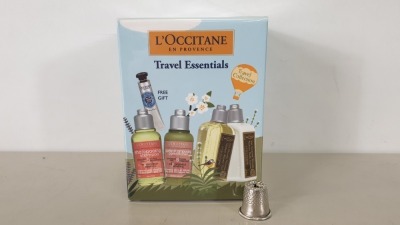 8 X BRAND NEW BOXED L'OCCITANE EN PROVENCE 5 PIECE TRAVEL ESSENTIALS SET