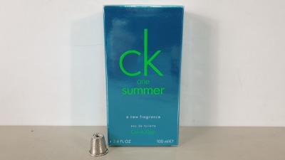 5 X BRAND NEW BOXED CK ONE SUMMER 100ML EAU DE TOILETTE