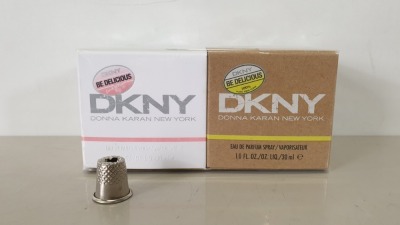 5 X BRAND NEW BOXED 2 PACK DKNY 30ML EAU DE PARFUM SPRAY(FRESH BLOSSOM) AND 30ML EAU DE PARFUM SPRAY(PURE NEW YORK)