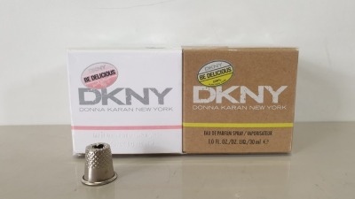 5 X BRAND NEW BOXED 2 PACK DKNY 30ML EAU DE PARFUM SPRAY(FRESH BLOSSOM) AND 30ML EAU DE PARFUM SPRAY(PURE NEW YORK)