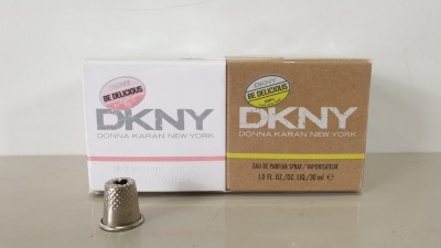 4 X BRAND NEW BOXED 2 PACK DKNY 30ML EAU DE PARFUM SPRAY(FRESH BLOSSOM) AND 30ML EAU DE PARFUM SPRAY(PURE NEW YORK)