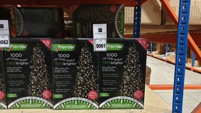 12 X BRAND NEW PREMIER 1000 LED MULTI ACTION TREEBRIGHTS