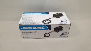 20 X BRAND NEW SILVERLINE MINI SOLDERING STATIONS 8W (PROD CODE 882283) - TRADE PRICE £19.26 EACH (EXC VAT) IN 1 CARTON