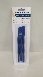 72 X BRAND NEW ROCKLER GLUE PADDLE 3PC SETS (PROD CODE 701221) TRADE PRICE £5.35 EACH (EXC VAT) - IN 1 CARTON