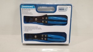 20 X BRAND NEW SILVERLINE 2PC 8-1/2" HOSE CLAMP PLIER SETS (PROD CODE 288930) TRADE PRICE £12.11 EACH (EXC VAT) - IN 2 CARTONS