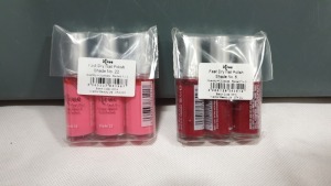 505 PIECE ASSORTED BRAND NEW 2TRUE LOT CONTAINING 258 X 2TRUE FAST DRY NAIL POLISH SHADE NO.22 AND 247 X 2TRUE FAST DRY NAIL POLISH SHADE NO.6 RRP £1,004.95