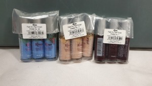 APPROX 543 PIECE ASSORTED BRAND NEW 2TRUE LOT CONTAINING APPROX 300 2TRUE FAST DRY NAIL POLISH SHADE NO.7 AND 243 X 2TRUE FAST DRY NAIL POLISH SHADE NO.20 AND SHADE NO.11 RRP £1,080.57