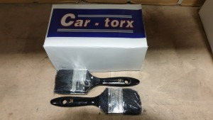 1,200 X 2 1/2" CAR-TORX PAINT BRUSHES CONTAINED IN 4 BOXES