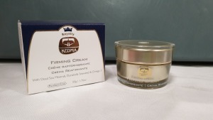 3 X BRAND NEW ROYALTY KEDMA FIRMING CREAM WITH DEAD SEA MINERALS, DUNALIELLA SEAWEED & OMEGA 3 - 50G RRP $2,397.00