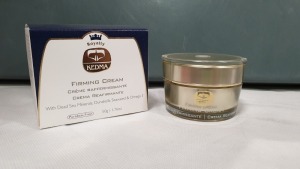 3 X BRAND NEW ROYALTY KEDMA FIRMING CREAM WITH DEAD SEA MINERALS, DUNALIELLA SEAWEED & OMEGA 3 - 50G RRP $2,397.00