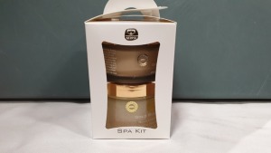 3 X BRAND NEW KEDMA SPA KIT CONTAINING 200G GOLD BODY BUTTER WITH DEAD SEA MINERALS AND SHEA BUTTER AND 500G GOLD BODY SCRUB WITH DEAD SEA MINERALS AND NATURAL OILS TRRP £720.00