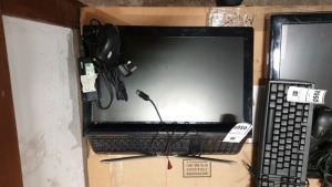 LENOVO C345 ALL IN ONE PC 20" LED SCREEN WINDOWS 8 500GB HARD DRIVE KEYBOARD AND MOUSE