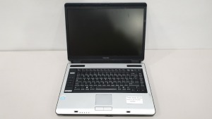 TOSHIBA EQUIUM A100 LAPTOP WINDOWS 7 NOT ACTIVATED - WITH CHARGER