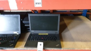 7 X LENOVO THINKPAD LAPTOPS NO HARDIVE AND NO CHARGER