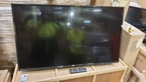 1 X LG TV MODEL NUMBER - 43UJ630V - ZA INCLUDING BRACKET, POWER LEAD AND REMOTE