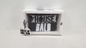 70 X BRAND NEW BOXED HOUSE OF HOLLAND UNDERWEAR (SIZES SMALL,MEDIUM AND LARGE) - IN ONE BOX