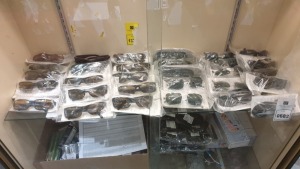 30 X BRAND NEW PACKAGED POLICE SUNGLASSES IN VARIOUS STYLES