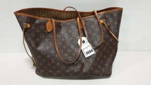 1 X USED HANDBAG BRANDED LOUIS VUITTON