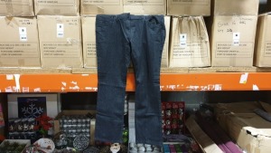 32 X F & F BLUE BOOTCUT JEANS - SIZE 18 - IN 2 CARTONS