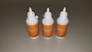 288 X BRAND NEW TIGER 100ML DECOUPAGE GLUE (WATER BASED GLUE AND LACQUER FOR PAPER, CARDBOARD, TEXTILES, AND WOOD) - IN 6 BOXES