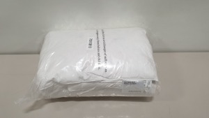 4 X BRAND NEW BAGGED NIMBUS EMPORIUM LUXURIOUS SINGLE 10.5 TOG DUVETS - 200 X 135 CM (SUPERIOR NEW WHITE HUNGARIAN GOOSE DOWN)