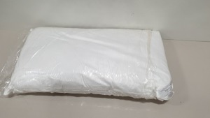 8 X BRAND NEW NIMBUS EMPORIUM LUXURIOUS PILLOWS 50 X 90 CM (SUPERIOR NEW WHITE HUNGARIAN GOOSE DOWN) - IN 1 BOX