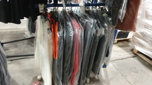 30 ITEMS OF BRAND NEW LADIES CLOTHING IE. REPRISE TROUTHERS, F & F JACKETS, MANGO TOPS, GEORGE SHORT SKIRTS