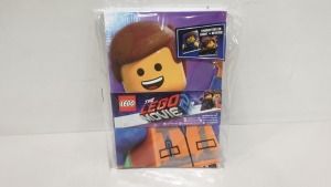 144 X BRAND NEW LEGO MOVIE NOTEBOOK SET - IN 3 BOXES