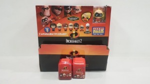 264 X BRAND NEW INCREDIBLES GRAVITY FEED PUZZLE PALS - IN 11 BOXES
