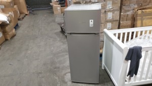 1 X LIEBHERR SILVER EFFECT FRIDGE