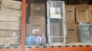 32 ITEMS TO INCLUDE - 22 X 26PCS CAMPING PICNIC SETS - CONTAINED IN 11 BOXES & 10 X INDOOR CLOTHES AIRER CONTAINED IN 3 BOXES