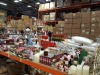 APPROX 225+ PIECE ASSORTED BRAND NEW PREMIER CHRISTMAS LOT CONTAINING VARIOUS SCENTICLES, LED CANDLES, REINDEER ORNAMENTS, LARGE WOODEN NUTCRACKER ADVENT CALENDAR, LARGE LED DECORATIONS, CHRISTMAS CUSHIONS, VARIOUS TREE AND HOUSE DECORATIONS ETC - ON ONE