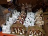 25 PIECE ASSORTED BRAND NEW PREMIER CHRISTMAS LOT CONTAINING LED ANIMATED VILLAGE SCENE, NATIVITY SETS, WOODEN SNOWMEN, SMALL CHRISTMAS TREE, CHRISTMAS 13 PIECE TRAIN SET AND CHRISTMAS HOUSES