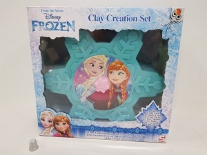 24 X BRAND NEW DISNEY FROZEN CLAY CREATION SETS INCLUDES 1M SILK CORD, 1M ELASTIC CORD, 12 X CLAY PACKS, 2 X CLAY MOULDS AND MANY MORE ACCESSORIES - IN 2 BOXES