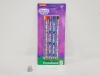 144 X BRAND NEW SHIMMER AND SHINE COLOUR IN PENCILS(8 DIFFERENT COLOURS) IN 8 BOXES