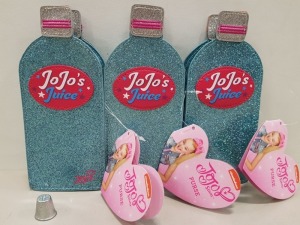 216 X BRAND NEW JOJO SIWA FLAT ZIP PURSE CONTAINED IN 3 BOXES