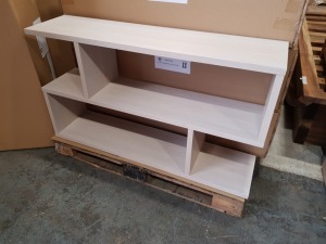 1 X BRAND NEW (TERENCE CONRAN) BALANCE LOW SHELVING IN LIMED OAK