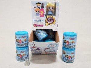 161 X BRAND NEW DISNEY FROZEN OLAFS ADVENTURES SUPER SQUISHY FASH'EMS IN 7 BOXES