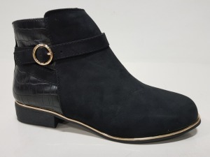 12 X DOROTHY PERKINS SHELVED ANKLE BOOTS UK SIZE 5 RRP £30.00