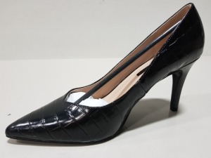 11 X DOROTHY PERKINS BLACK DRAKE SHOES UK SIZE 8 RRP £23.00