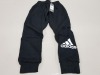 APPROX 23 X BLACK ADIDAS PANTS SIZE 13-14 YEARS
